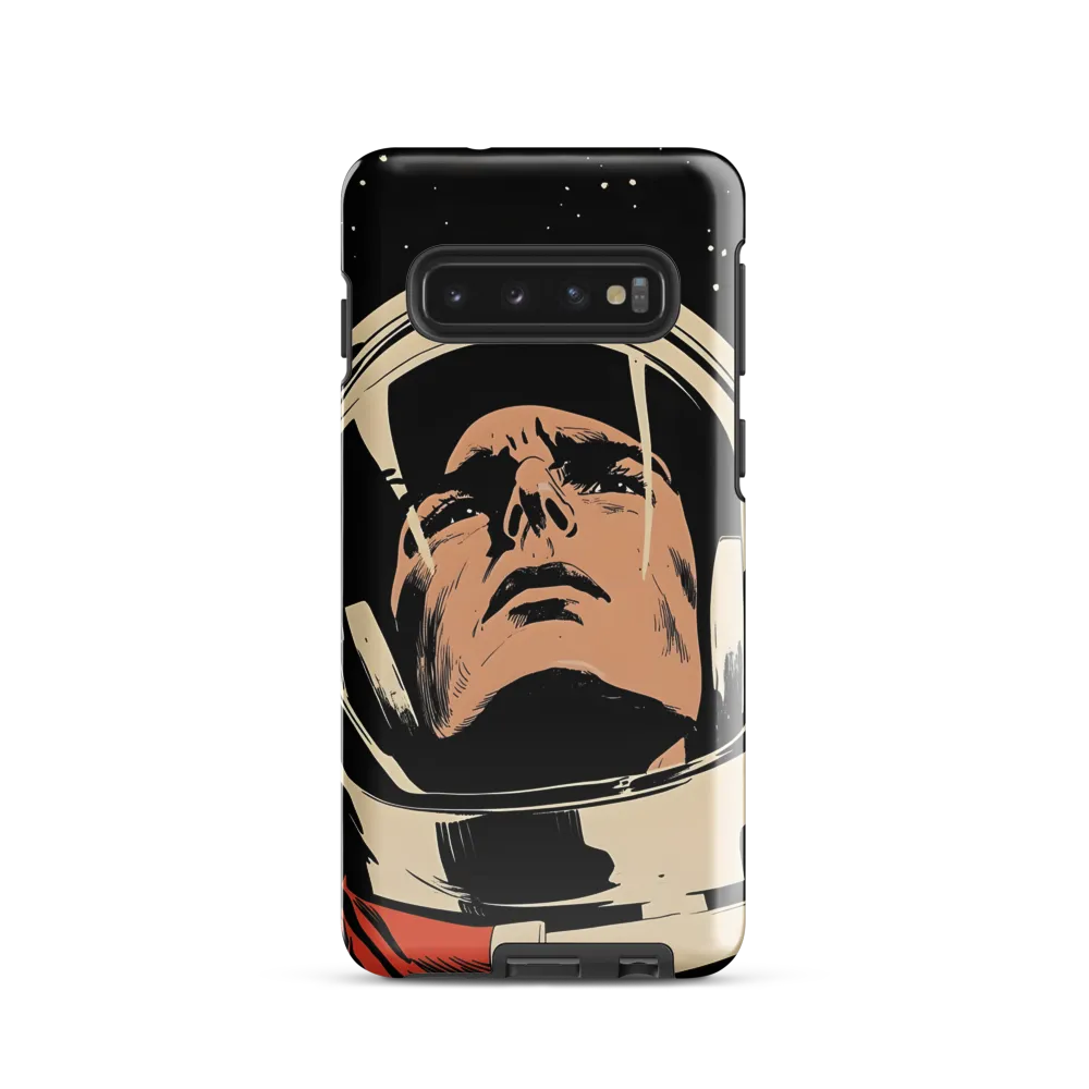 Gaze of the Astronaut | Phone Case |  S10 | Tough Case | Glossy