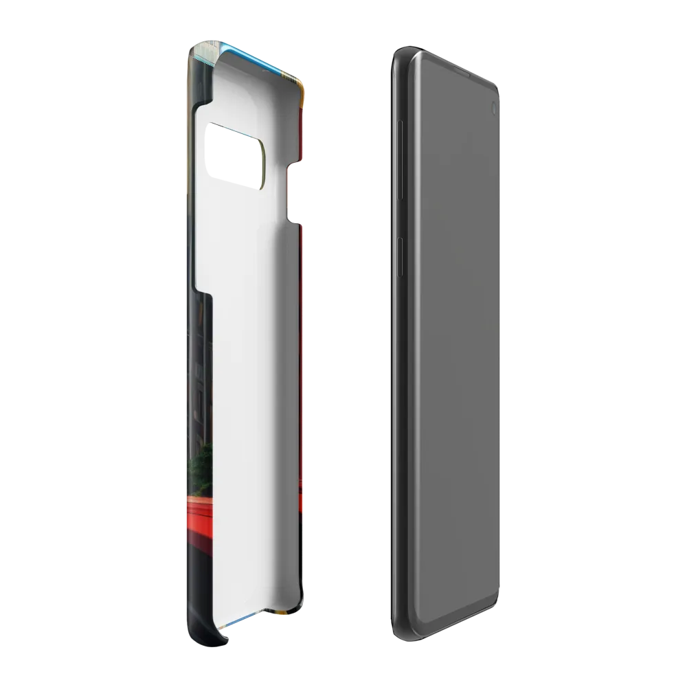 Urban Symphony: A Hyperrealistic Perspective | Phone Case |  S10 Plus | Snap Case | Glossy