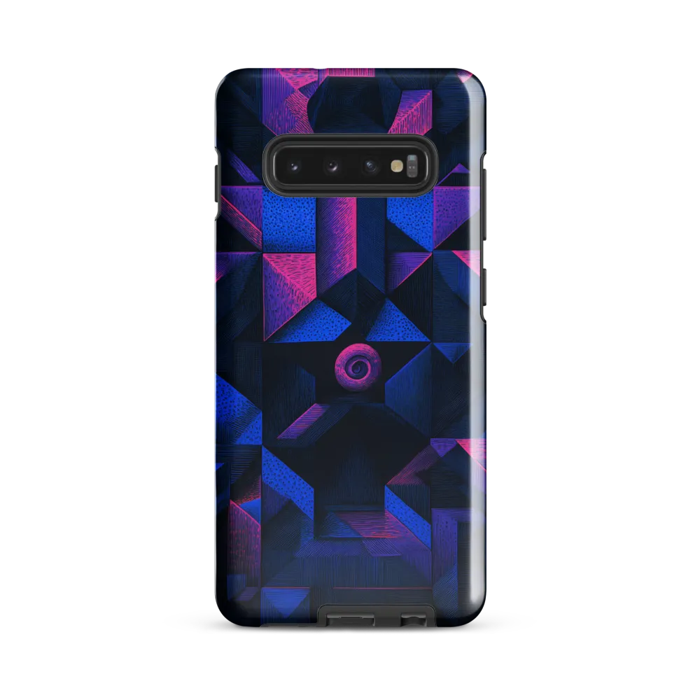 Mysterious Geometric Harmony | Phone Case |  S10 Plus | Tough Case | Glossy