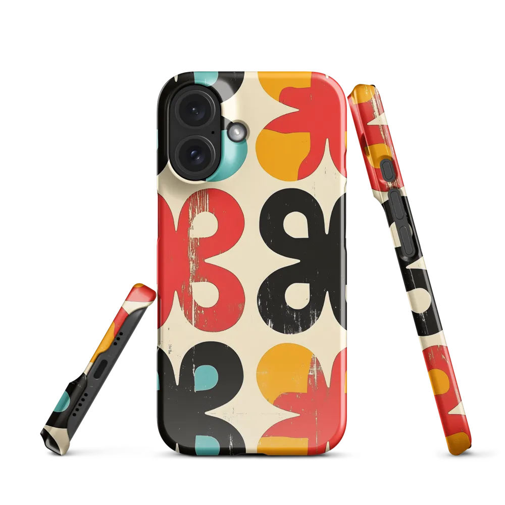 Geometric Playfulness | Phone Case |  16 | Snap Case | Glossy