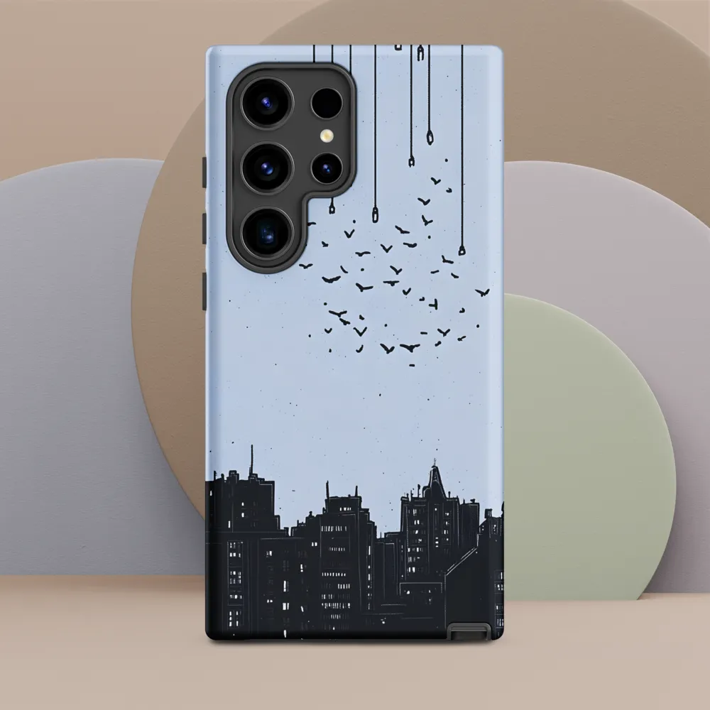 Elevated Serenity: A Minimalist Cityscape