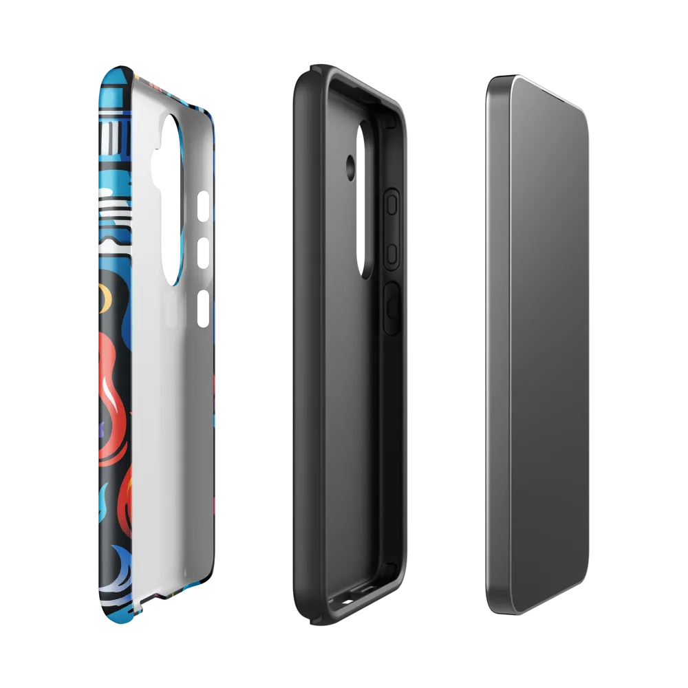 Whirlwind of Color and Light | Phone Case |  S24 | Tough Case | Glossy