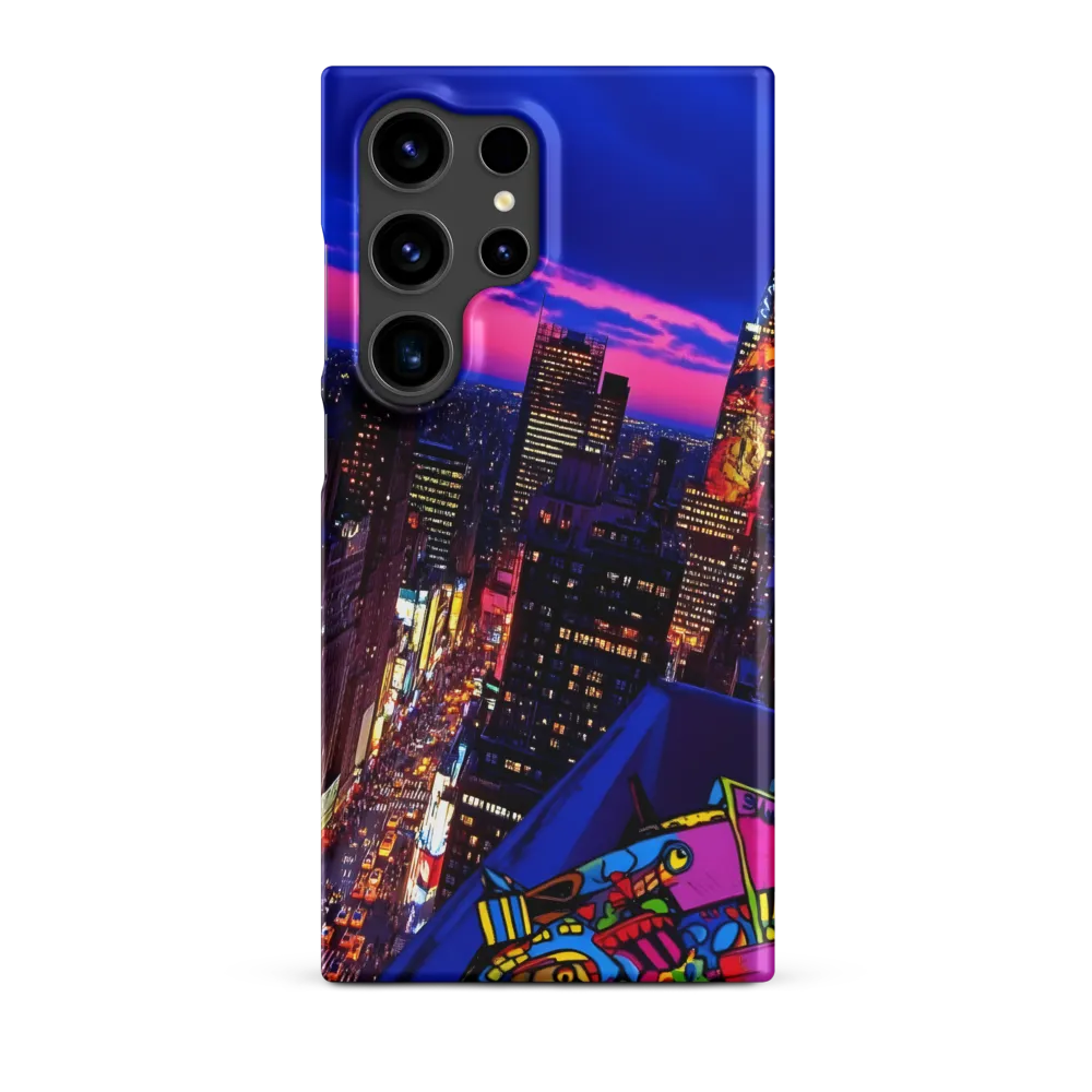 Neon Twilight: A City in Vibrance