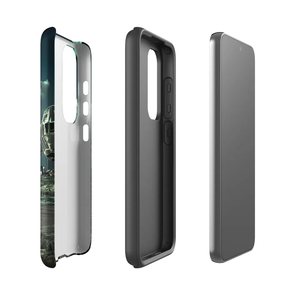 Beyond the Ruins: A Cosmic Journey | Phone Case |  S23 | Tough Case | Matte