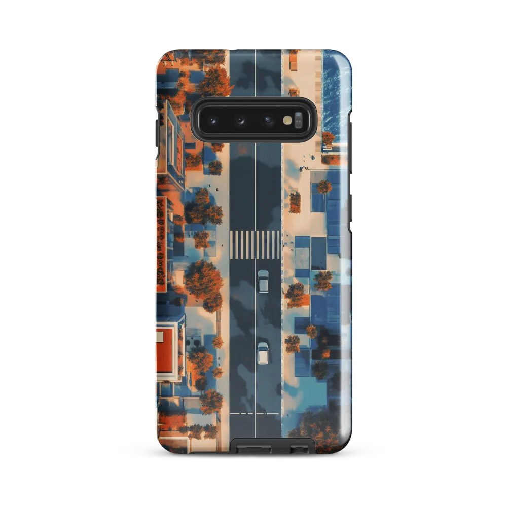 Urban Harmony: Aerial Reflections | Phone Case |  S10 Plus | Tough Case | Glossy