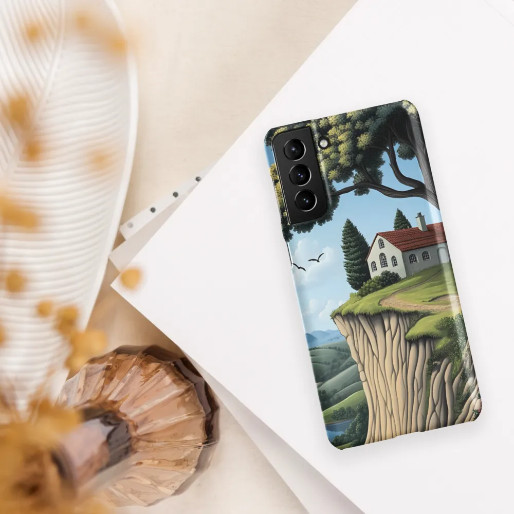 Cliffside Retreat | Phone Case |  S21 Plus | Snap Case | Matte