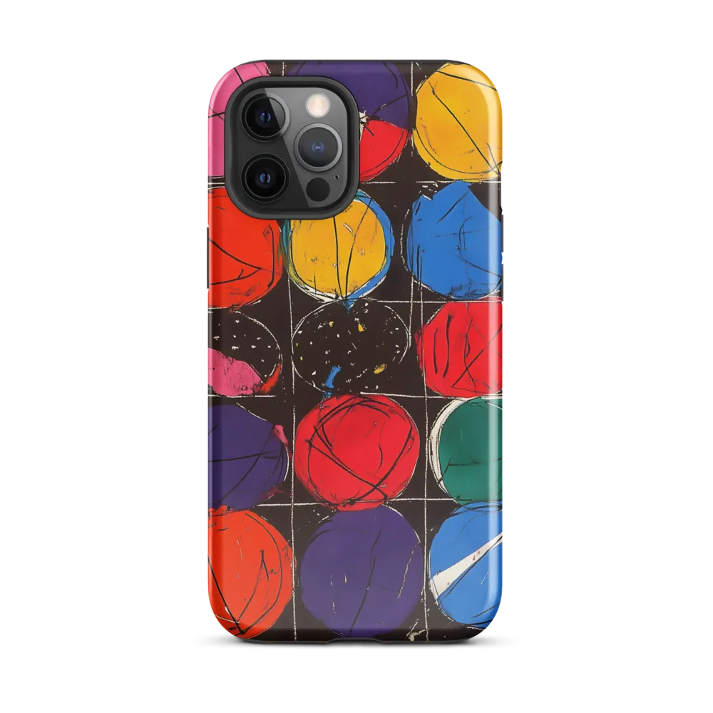 Colorful Circles in Abstract Harmony