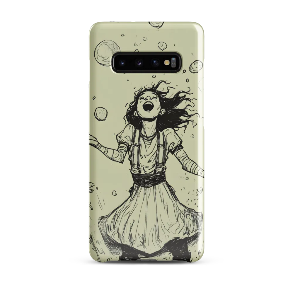 The Joy of Bubbles | Phone Case |  S10 Plus | Snap Case | Glossy