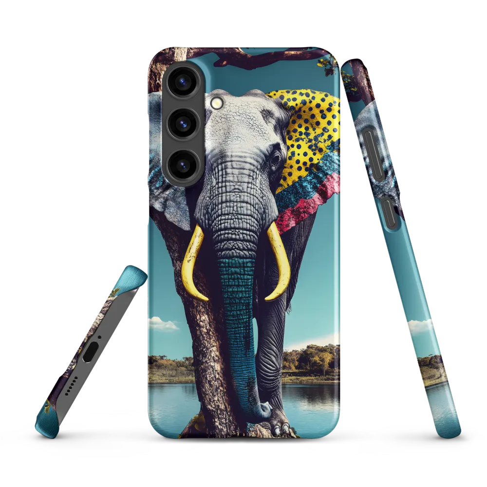 Playful Elegance: The Surreal Elephant