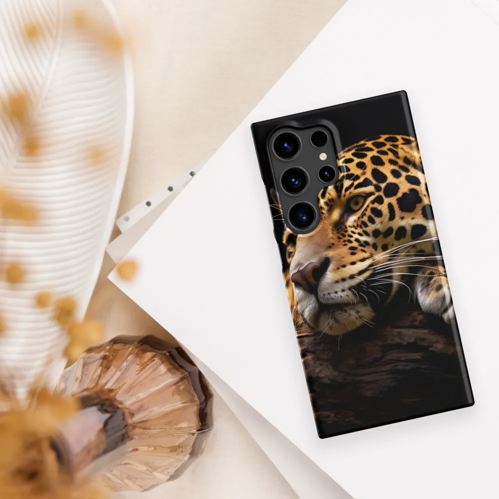 Tranquil Majesty: The Resting Leopard