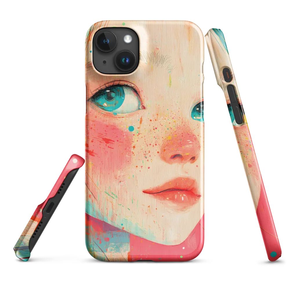 Whispers of Color | Phone Case |  15 Plus | Snap Case | Glossy