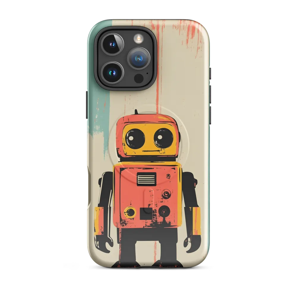 Retro Robot Charm