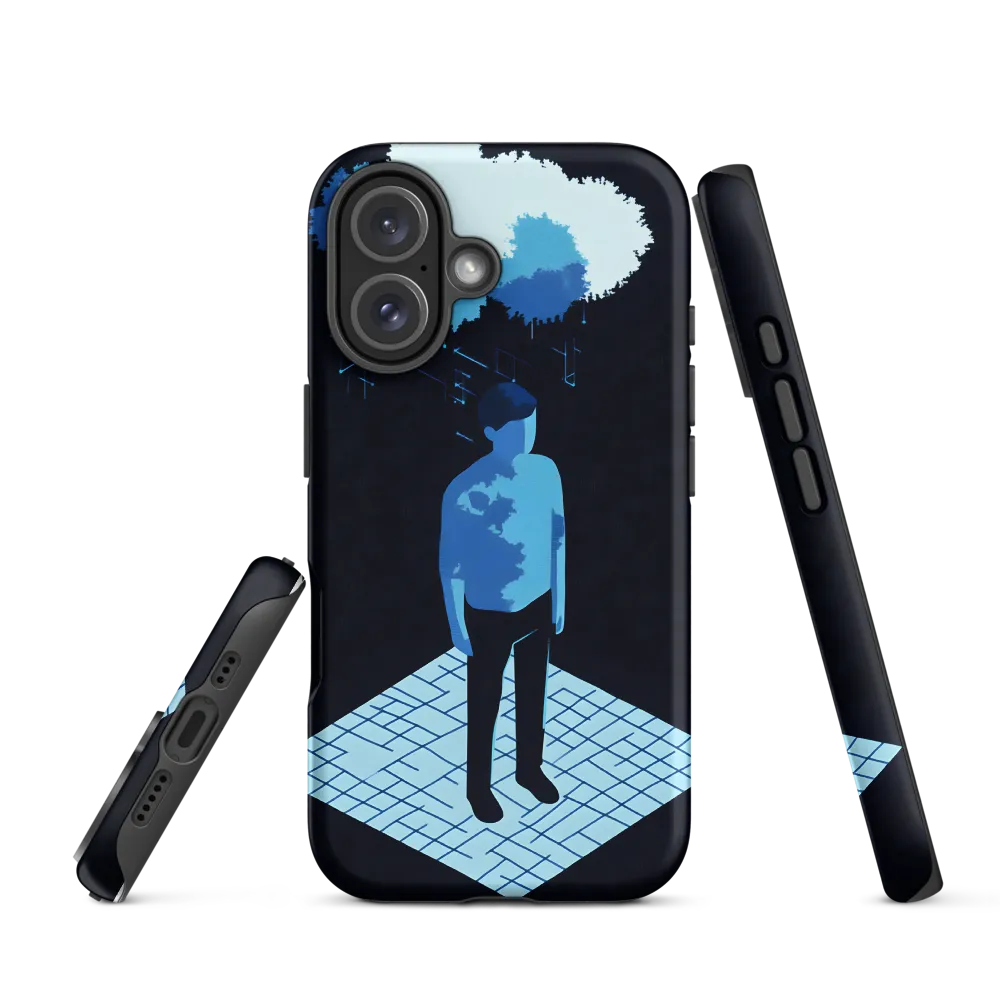 Reflections in Blue | Phone Case