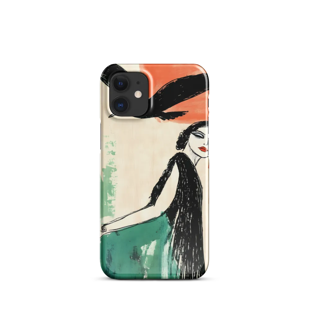 Elegance in Flight | Phone Case |  12 Mini | Snap Case | Glossy