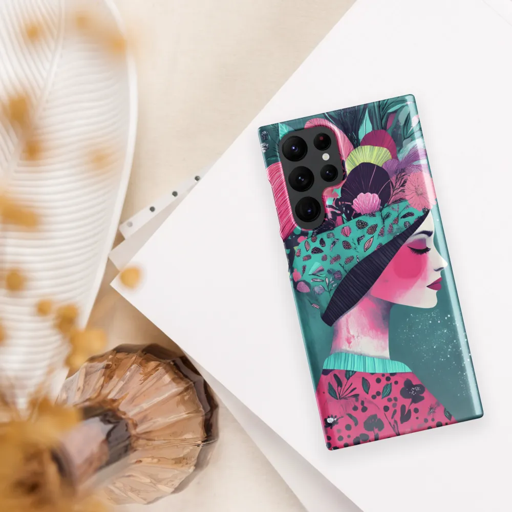 Whimsical Floral Portrait