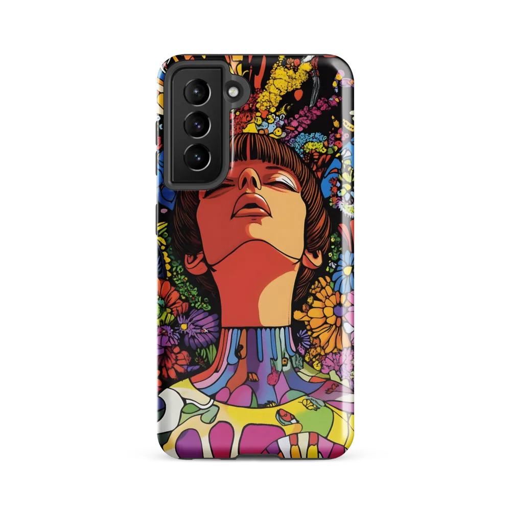 Vibrant Ecstasy: A Psychedelic Portrait