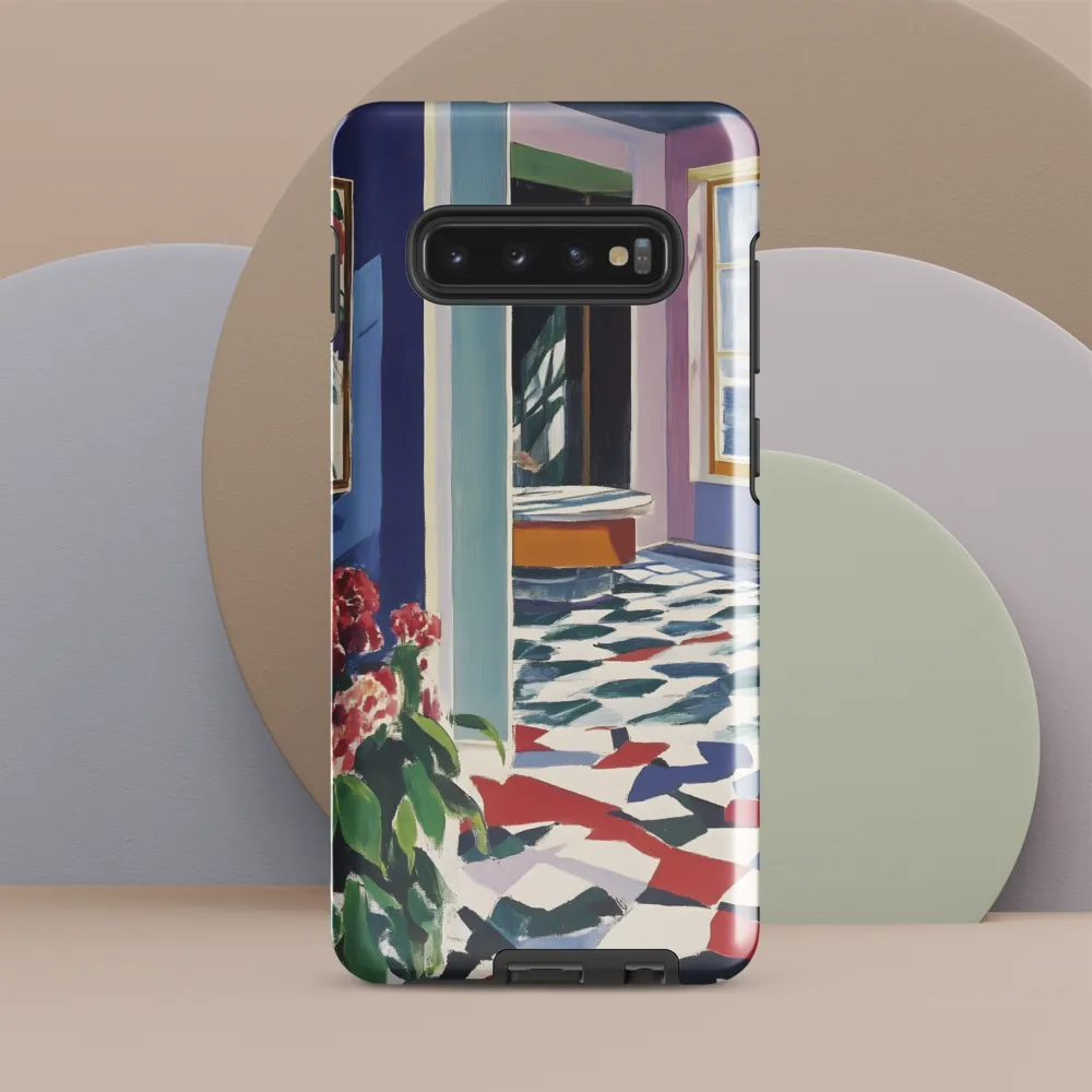 A Dance of Color and Space | Phone Case |  S10 Plus | Tough Case | Glossy