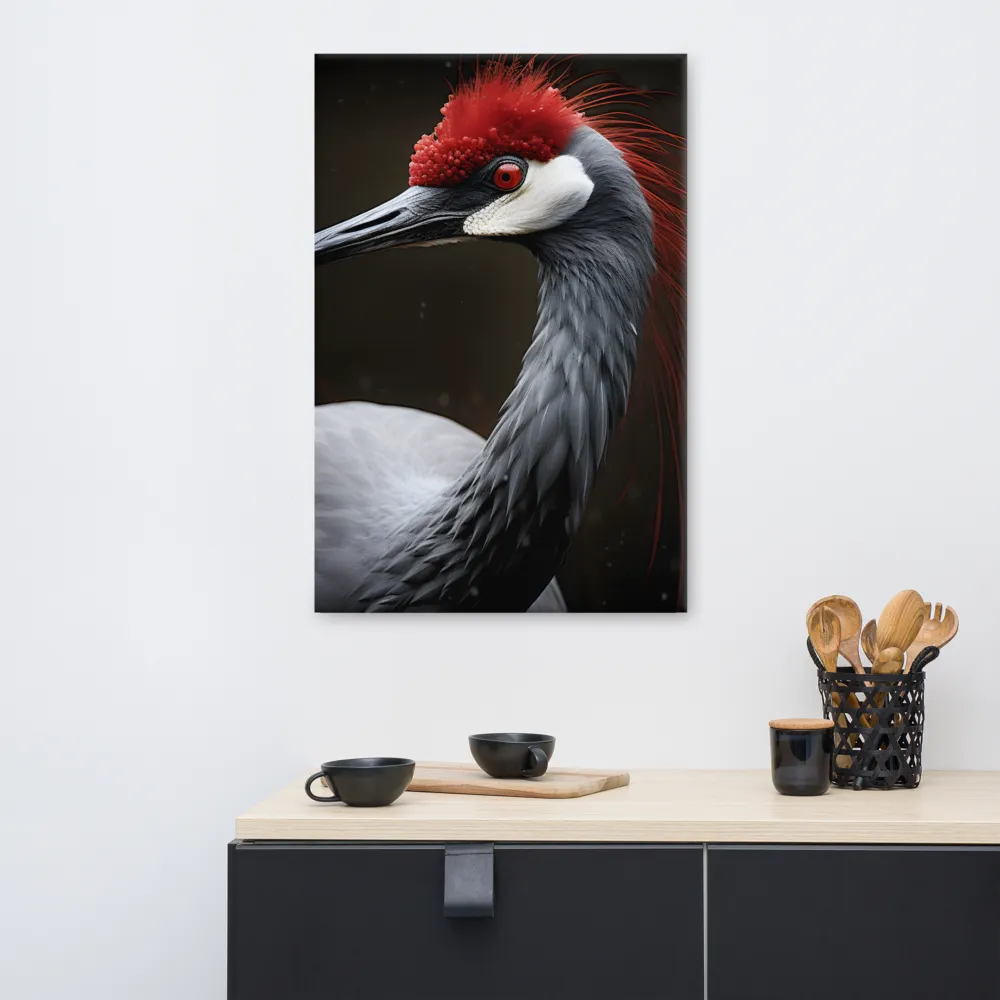 Ember-Crested Elegance