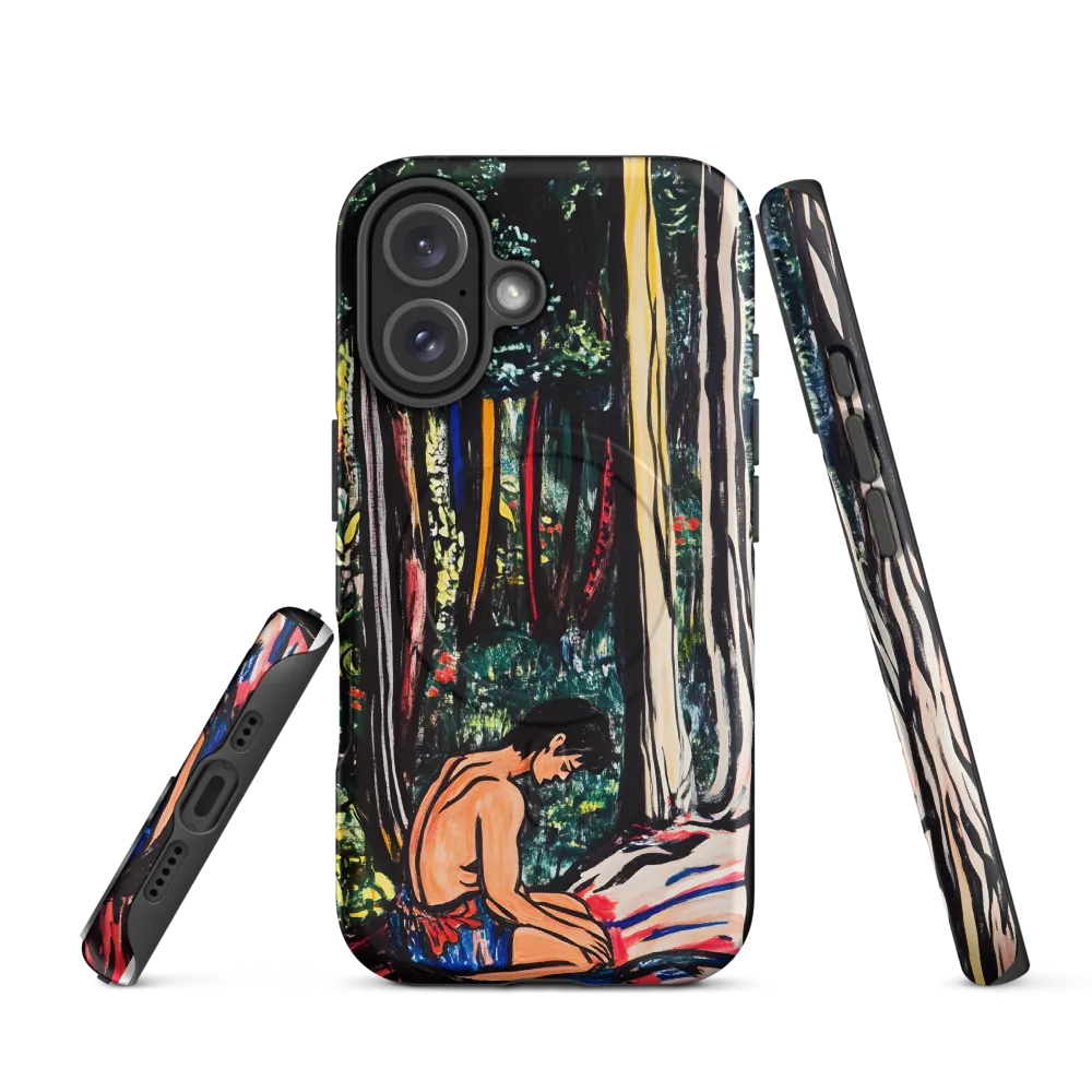 Contemplation in Nature | Phone Case |  16 | MagSafe® Tough Case | Matte