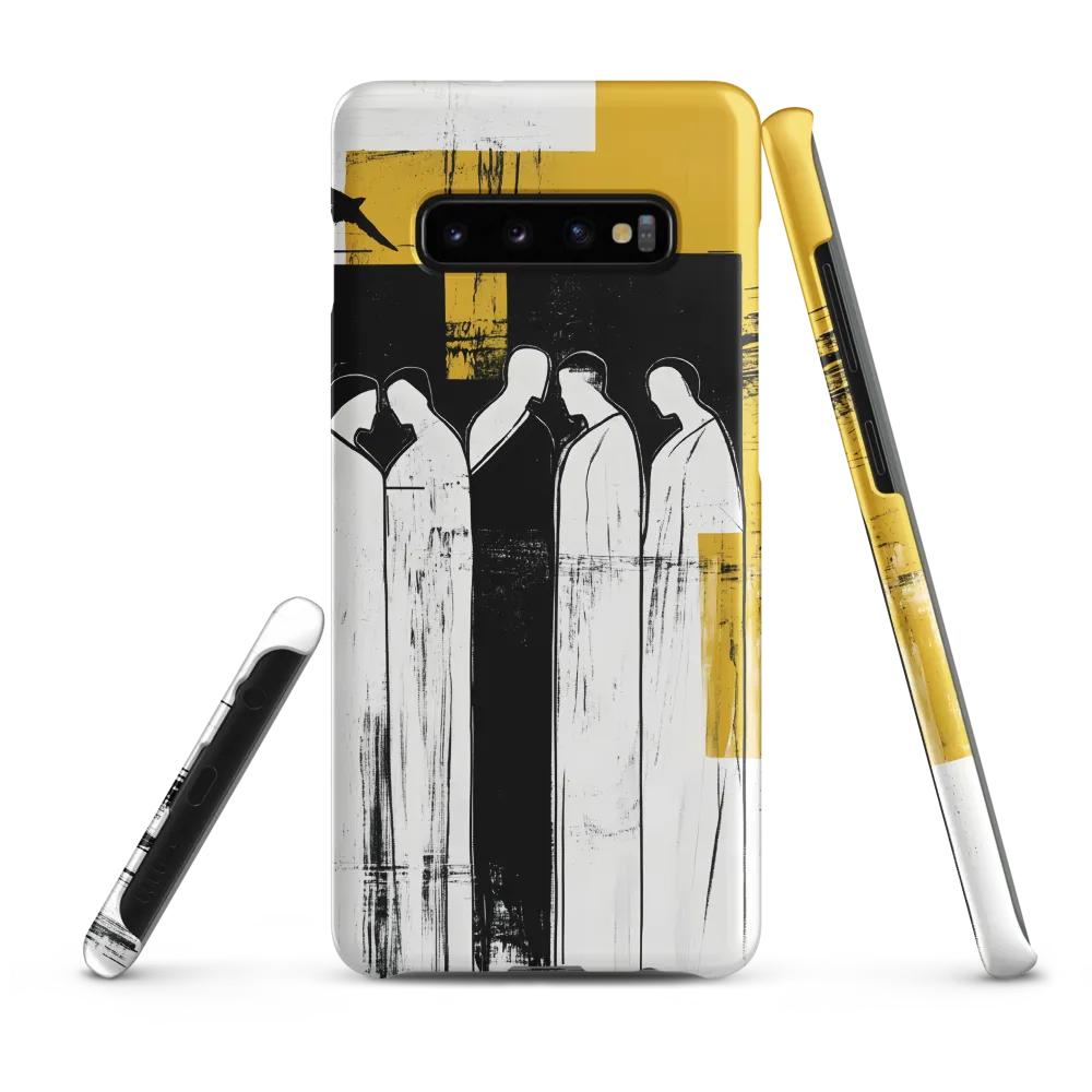 Contemplative Assemblage | Phone Case |  S10 Plus | Snap Case | Matte