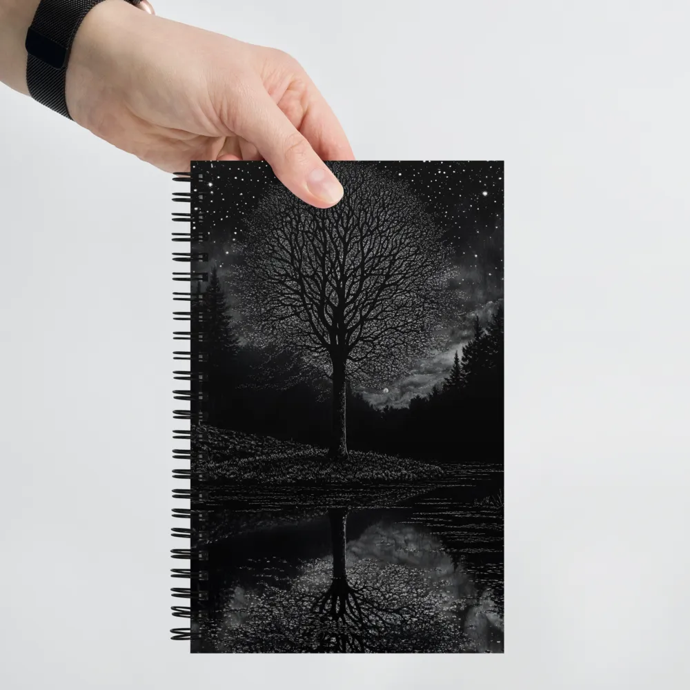 Reflections of Night | Spiral Notebook