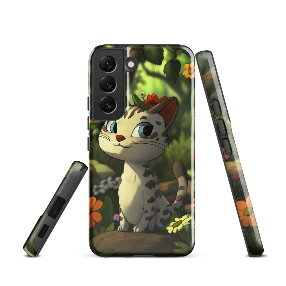 Whimsical Forest Cat