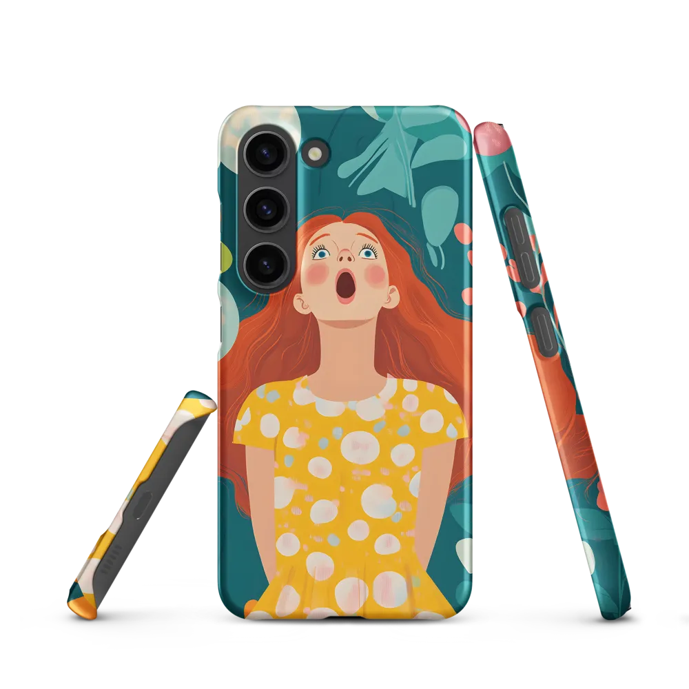 Joyful Expression | Phone Case |  S23 | Snap Case | Matte