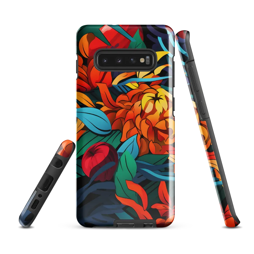 Tropical Harmony | Phone Case |  S10 Plus | Tough Case | Glossy