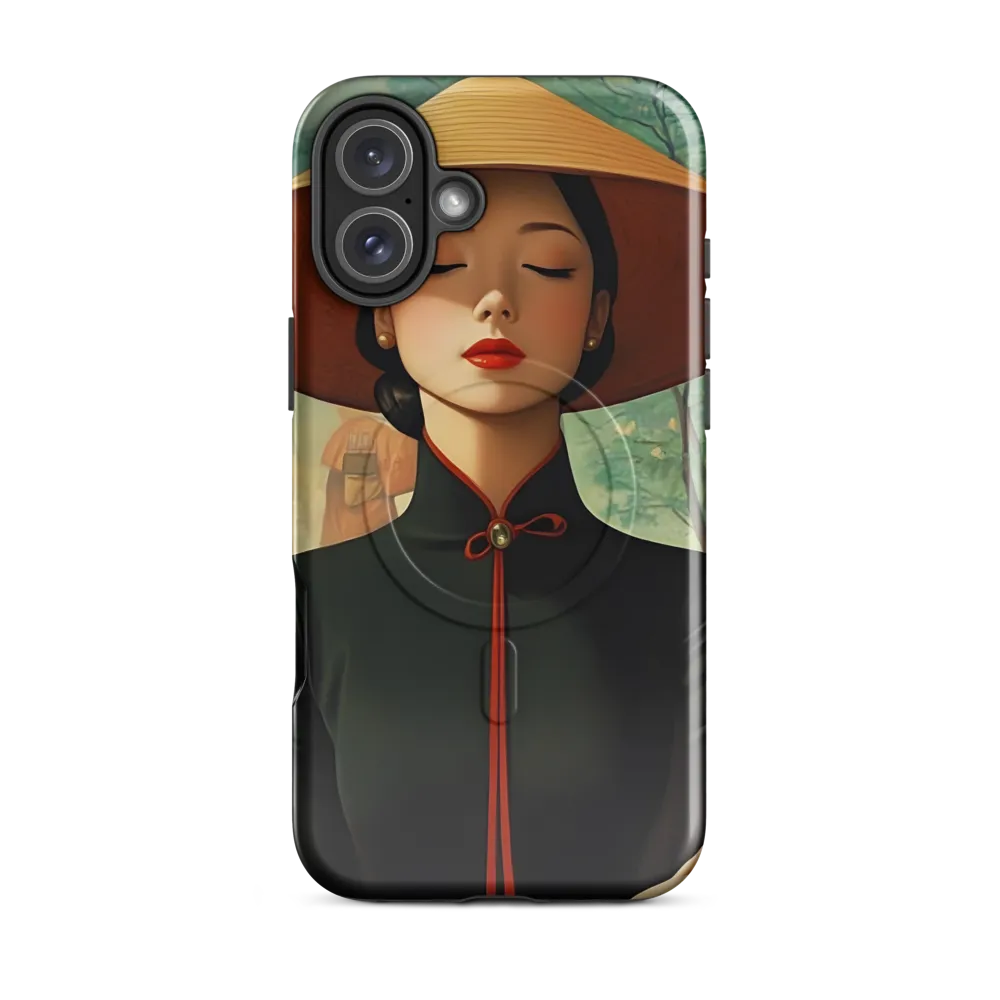 Elegance in Tranquility | Phone Case |  16 Plus | MagSafe® Tough Case | Glossy