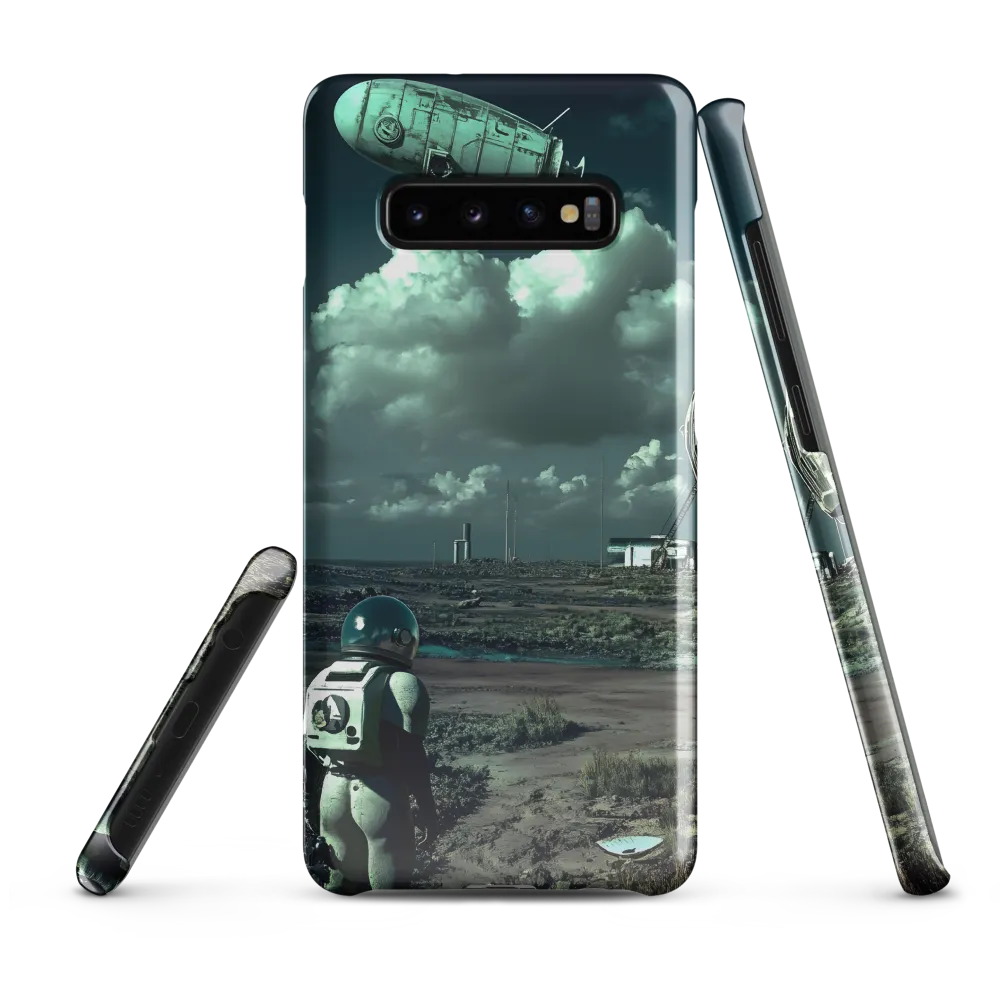 Beyond the Ruins: A Cosmic Journey | Phone Case |  S10 Plus | Snap Case | Glossy