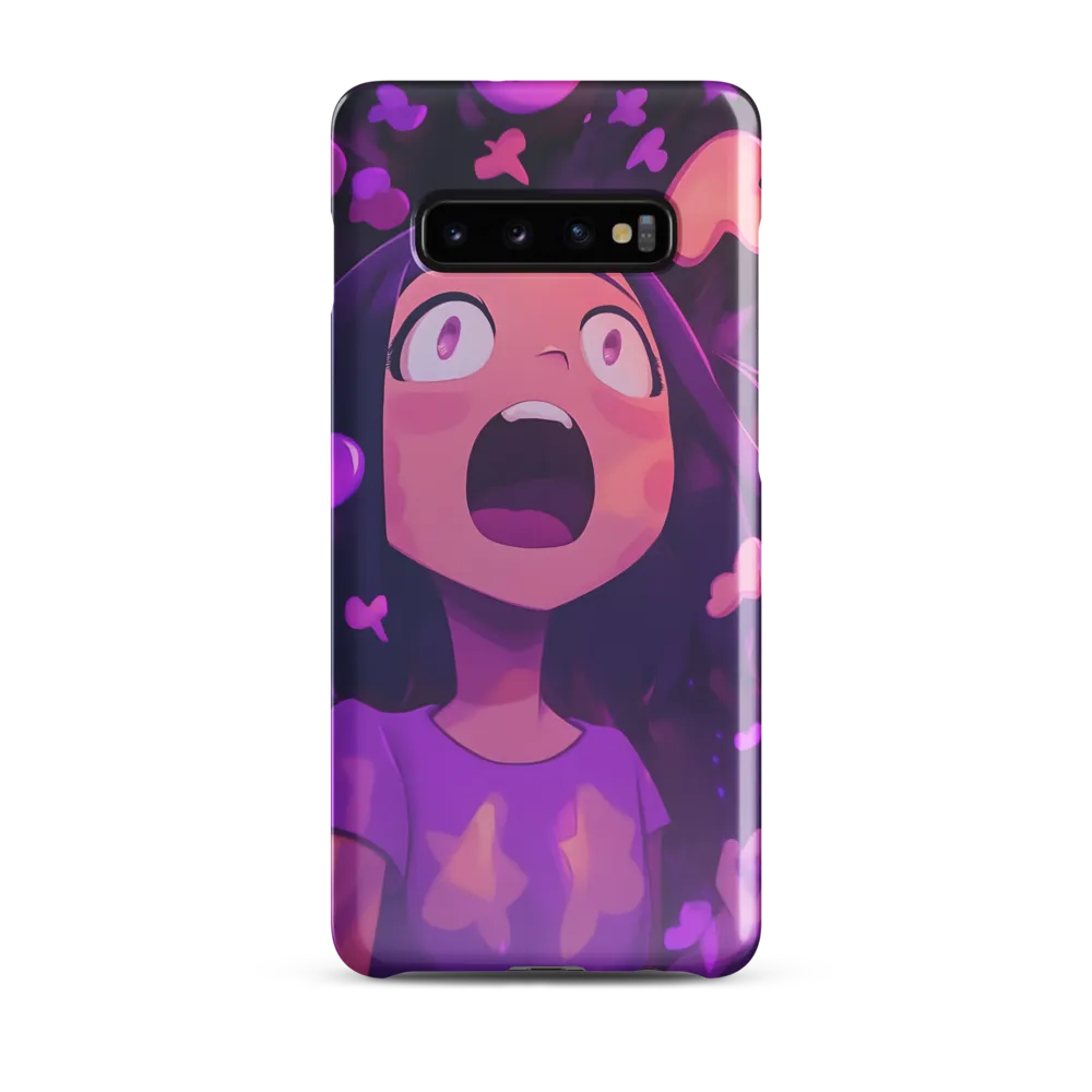 Whispers of Heartfelt Surprise | Phone Case |  S10 Plus | Snap Case | Glossy