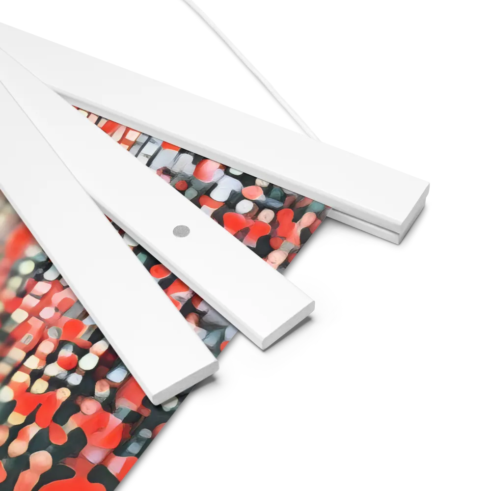 Veil of Modernity | Poster With White Wood Hanger | 14″×14″