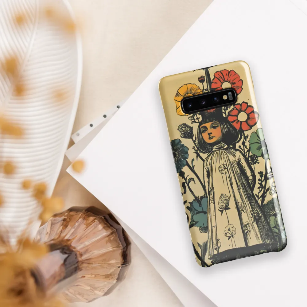 Whimsical Blooming Innocence | Phone Case |  S10 Plus | Snap Case | Glossy