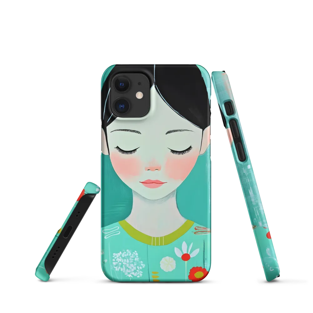 Tranquil Blossom | Phone Case |  12 Mini | Snap Case | Matte