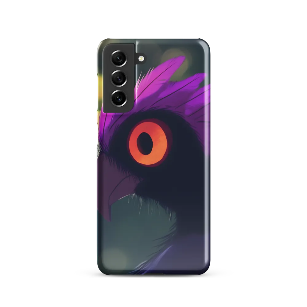 Mysterious Owl | Phone Case |  S21 | Snap Case | Glossy