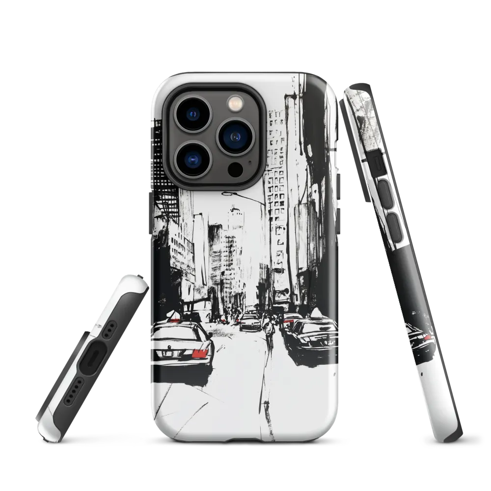 Urban Pulse: A Monochromatic Journey