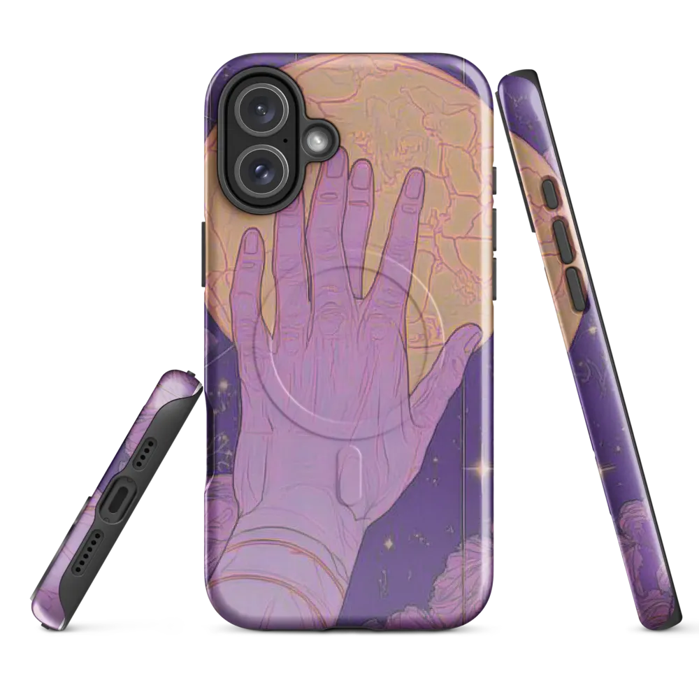 Reaching for the Moon | Phone Case |  16 Plus | MagSafe® Tough Case | Glossy