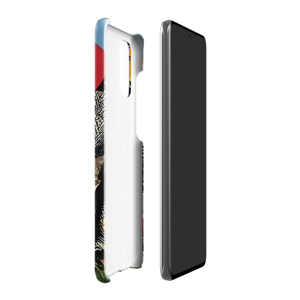 Harmony of Nature: The Elephant's Embrace | Phone Case |  S20 Plus | Snap Case | Glossy