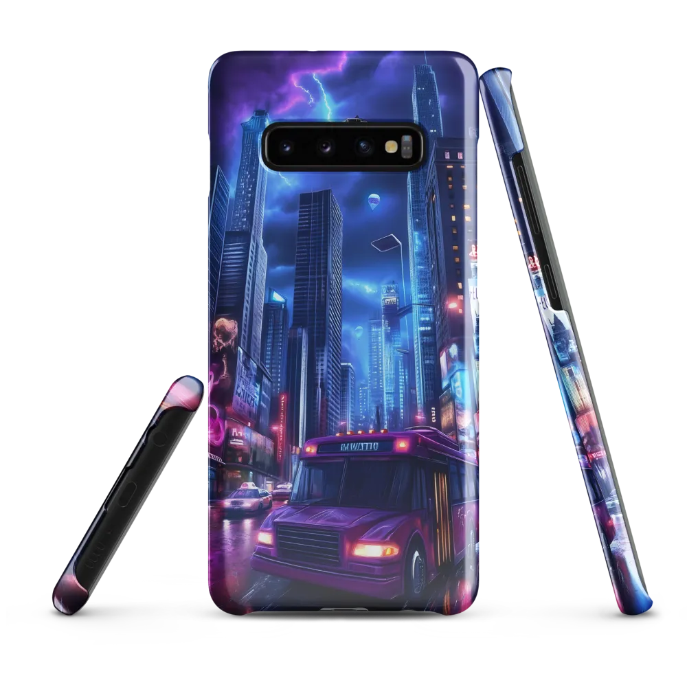 City of Neon Dreams | Phone Case |  S10 Plus | Snap Case | Glossy