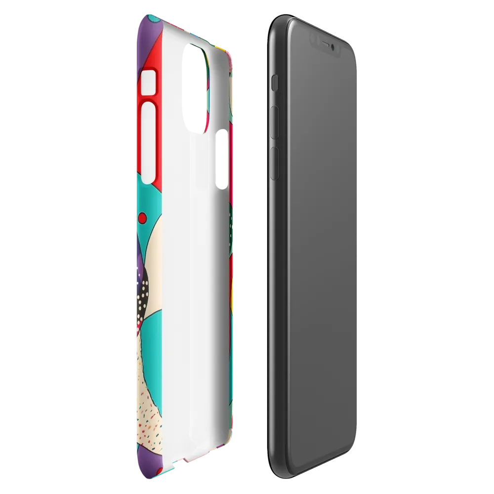 Playful Geometry in Color | Phone Case |  11 Pro Max | Snap Case | Matte