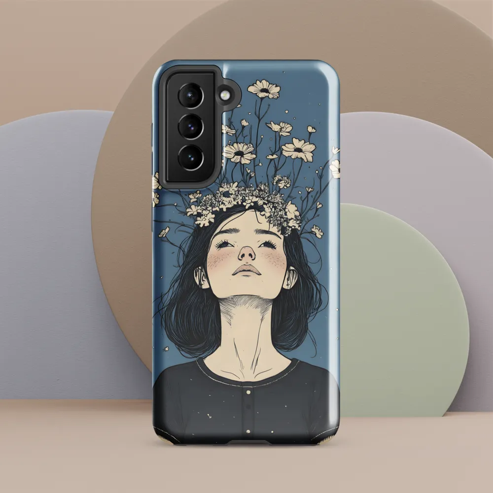 Floral Serenity: A Portrait of Tranquility