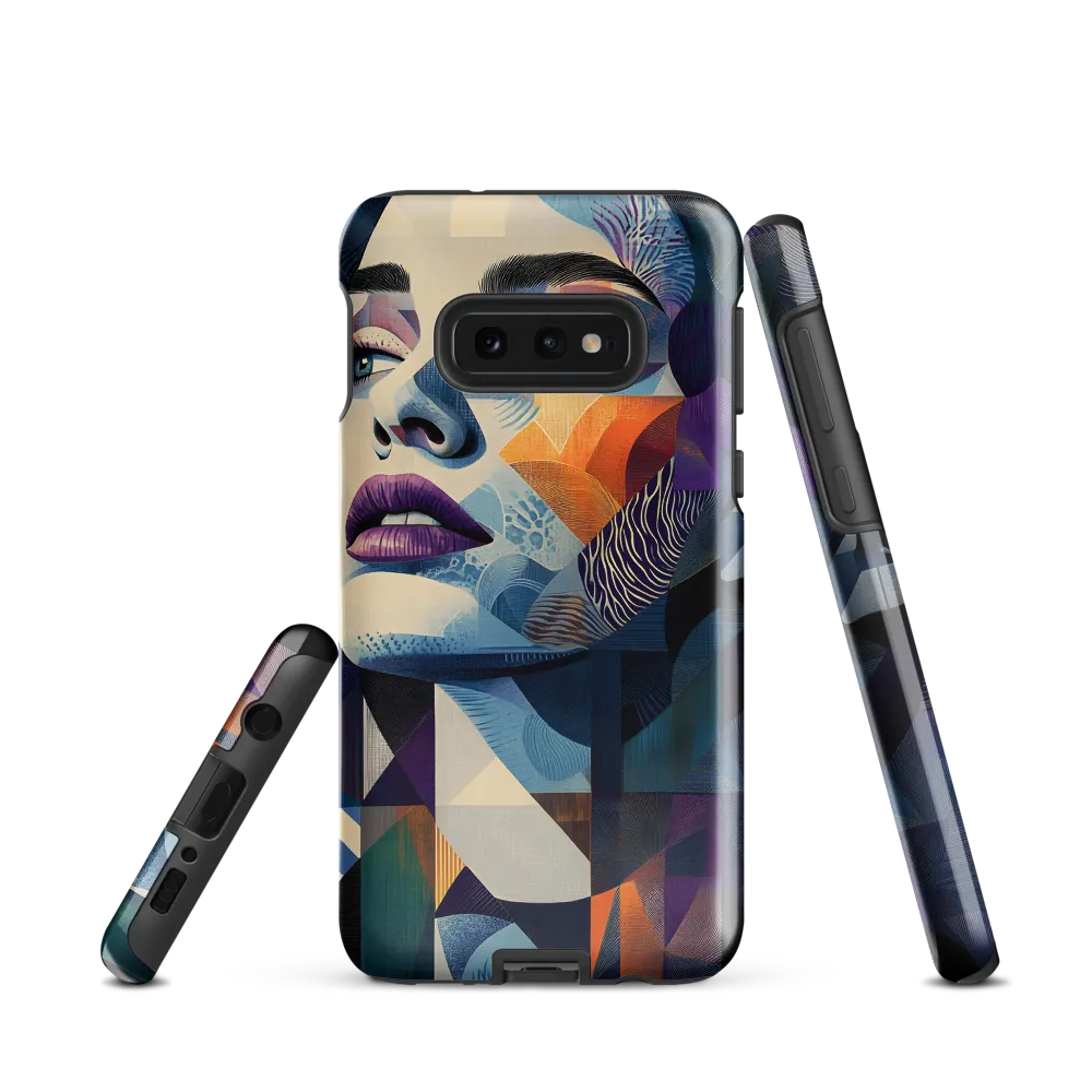 Fragmented Mystery: A Modern Portrait