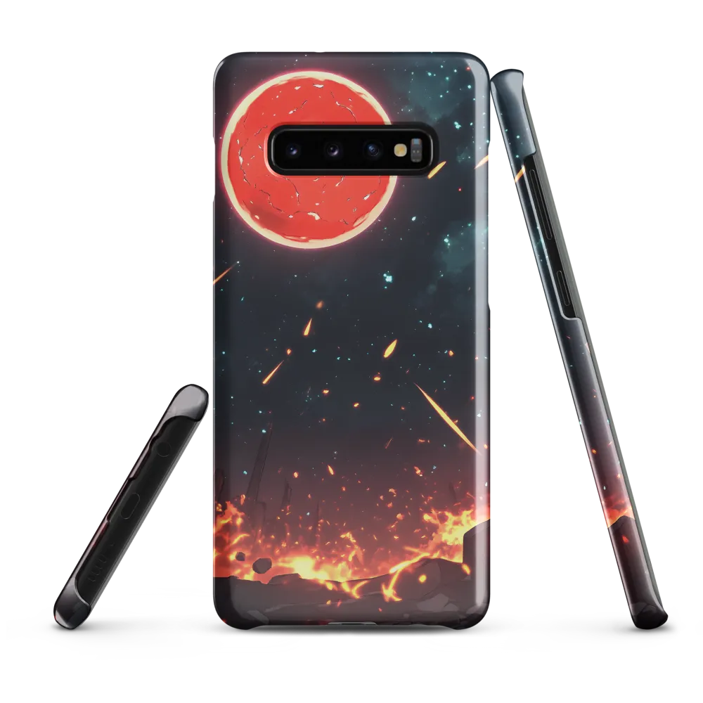 Eclipse of Destruction | Phone Case |  S10 Plus | Snap Case | Glossy