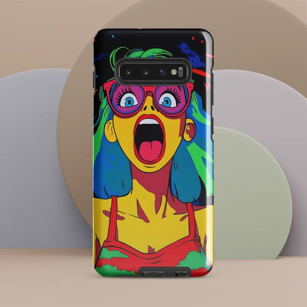 Eruption of Emotion | Phone Case |  S10 Plus | Tough Case | Glossy