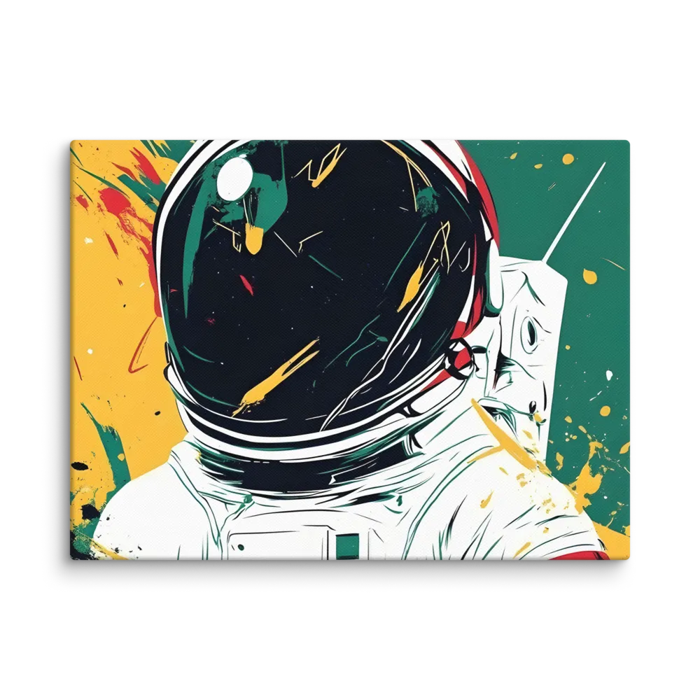 Galactic Explorer: A Modern Odyssey | Canvas | 9″×12″