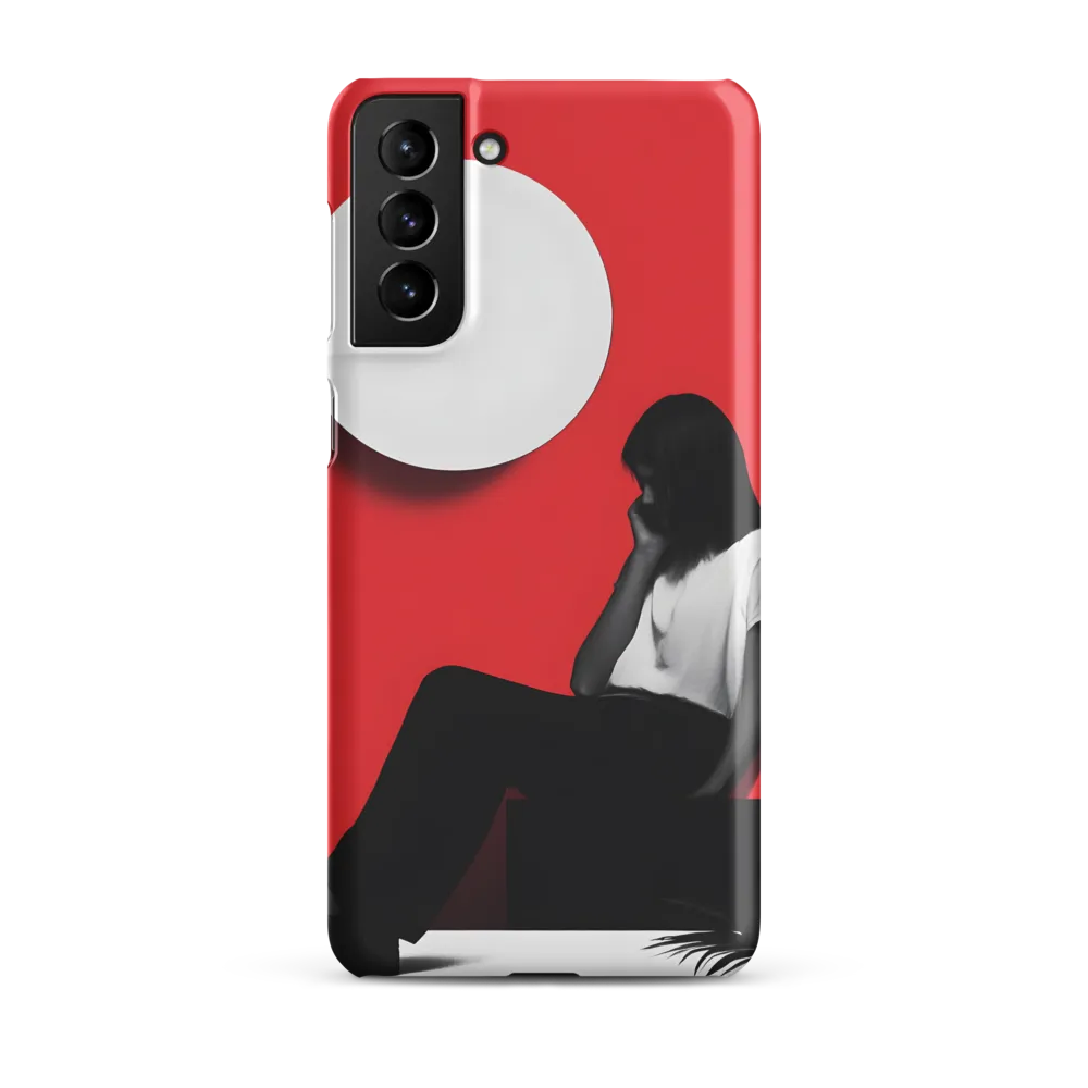 Contemplation in Red