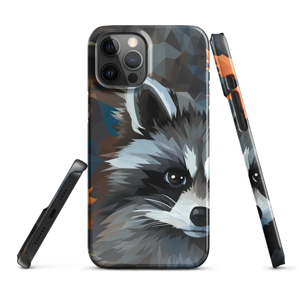 Whispers of Autumn: The Raccoon's Gaze