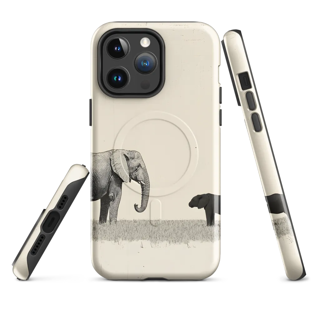 Contrasting Companions | Phone Case |  14 Pro Max | MagSafe® Tough Case | Glossy