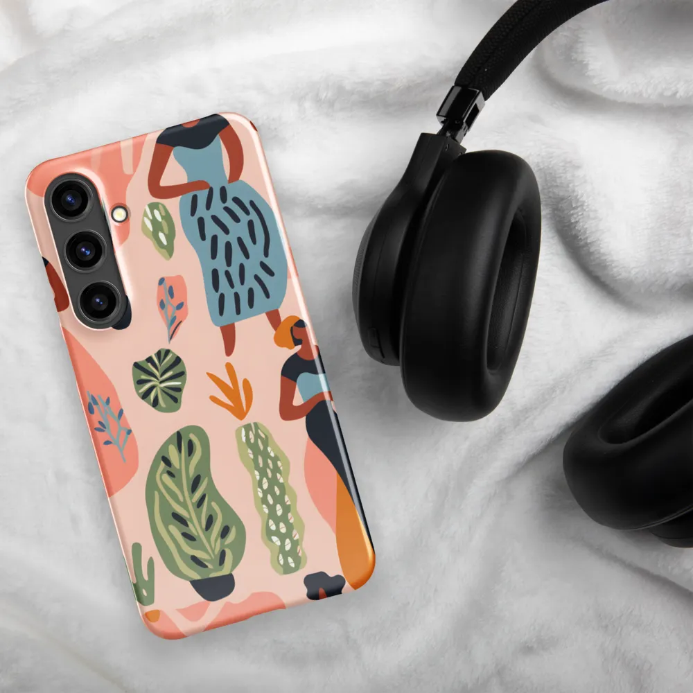 Harmony of Nature and Femininity | Phone Case |  S24 Plus | Snap Case | Glossy