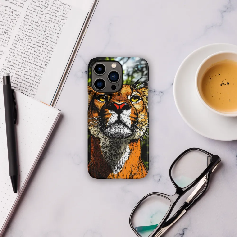 Regal Gaze: The Lioness in Focus